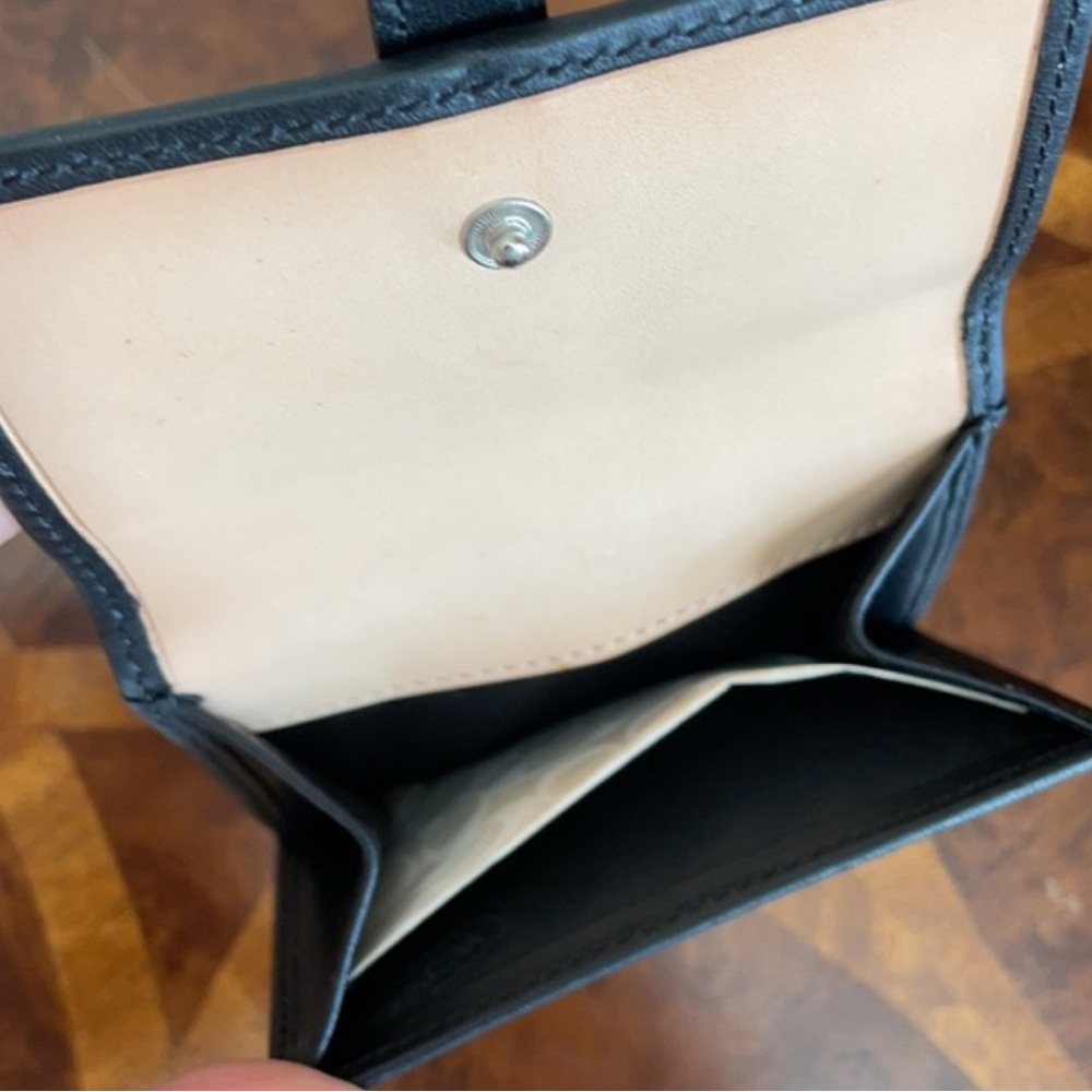 Coach Black and Gray Wallet Authentic New - Picture 4 of 6